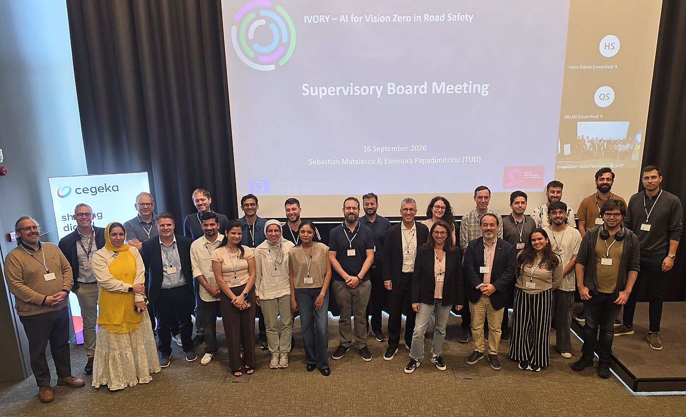 IVORY doctoral candidates and supervisors group photo at the Hasselt meeting