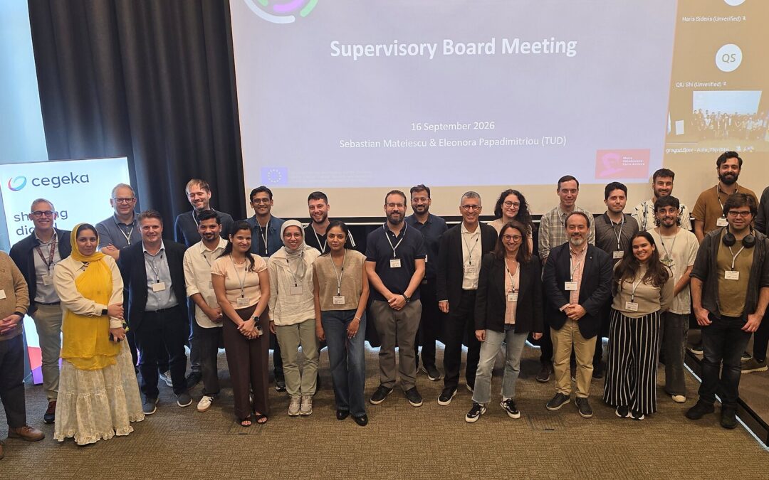 IVORY doctoral candidates and supervisors group photo at Hasselt University