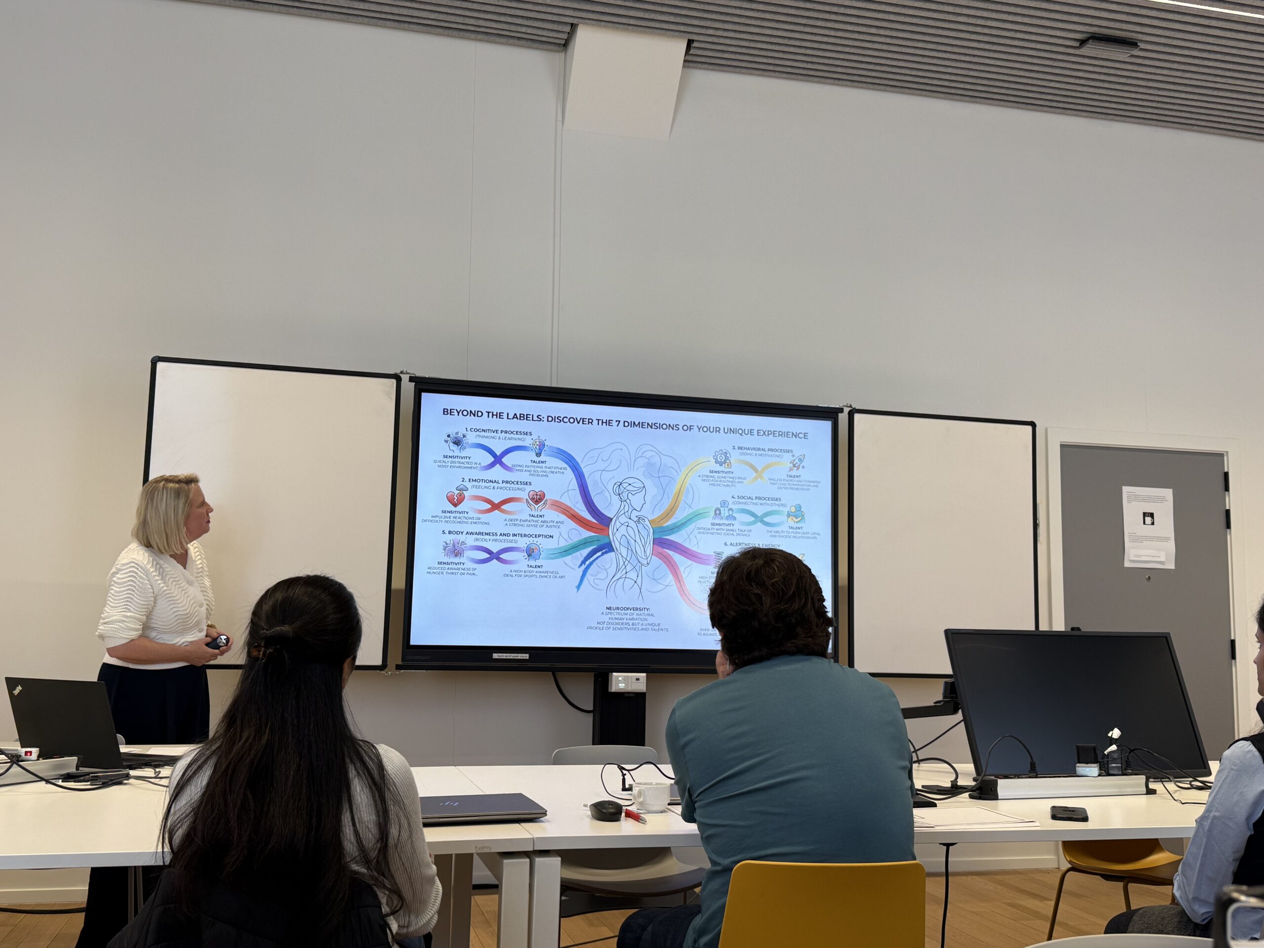 Equality, Diversity and Inclusion training session exploring the dimensions of neurodiversity, delivered by Haskoning at Hasselt University
